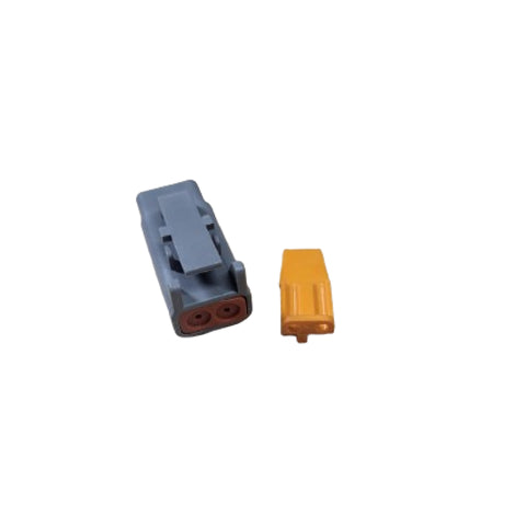 2 Pin Male Deutch Connector with Wedge | DTM Series